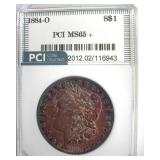 1884-O Morgan PCI MS65+ Beautiful Color