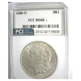 1898-O Morgan MS66+ LISTS $675