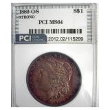 1882-O/S Strong Morgan MS64 LISTS $1600