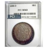1889-O Morgan MS63 LISTS $675