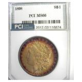 1898 Morgan MS66 LISTS $575