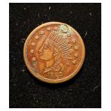 Civil War Token Scarce Merchant