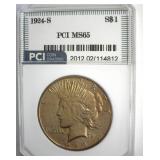 1924-S Peace MS65 LISTS $7200