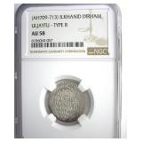 (AH709-713) TB Uljaytu AU58 Ancient Islamic