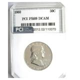 1962 Franklin PR69 DCAM LISTS $3850