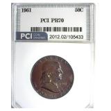 1961 Franklin PR70 LISTS $550 IN 69