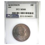 1936 50c Robinson MS66 LISTS $300