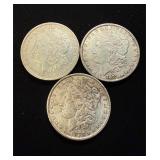 1878 Morgans X3 UNC