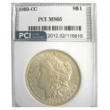 1893-CC Morgan MS65 LISTS $110000