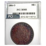 1904-O Morgan PCI MS65 Beautiful Color