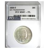 1950-S 50 Cents MS67+ PL LISTS $3750 IN 66+PL