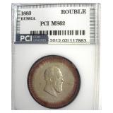 1883 Rouble PCI MS62 Russia
