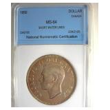 1950 Dollar NNC MS64 Canada