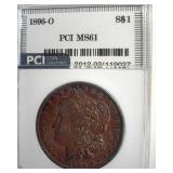1896-O Morgan MS61 LISTS $2200