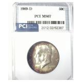 1969-D Kennedy MS67 LISTS $2850