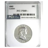 1962 Franklin PR69+ CAM LISTS $750 IN 69 CAM