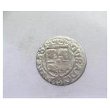 1611-1632 1/24 Thaler Silv Livonia Gustav II Adolf