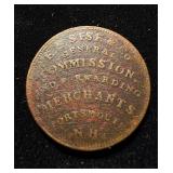 1837 Token Coal Hard Times