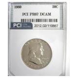 1960 Franklin PR67 DCAM LISTS $500