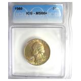1960 Quarter ICG MS66+ LISTS $200