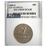 1992-S 50c XXV Olympiad PCI PR70 DCAM