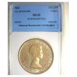 1953 FWL Dollar MS65 LISTS $2000