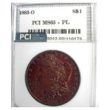 1883-O Morgan MS65+ PL LISTS $525