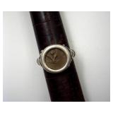 Silver Ring Hasmonean Dynasty Cornucopia