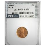 1980-S Cent PR70 DCAM RD LISTS $1350
