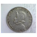 1962 Silver 1/4 Balboa Panama