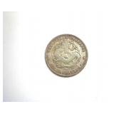 10 Cents VF Chekiang China RARITY