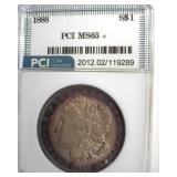 1888 Morgan MS65+ LISTS $400