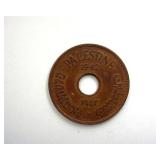 1942 10 Mils AU Scarce Palestine