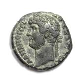 117-138 AD Nilus with Corcodile NNC AU BI Tetra