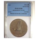 1974 Dollar NNC PR69 DCAM New Zealand