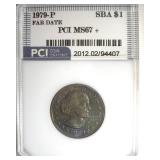 1979-P Far Date SB Anthony MS67+ LISTS $6500
