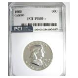 1962 Franklin PR69+ CAM LISTS $750 IN 69 CAM