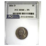 1954-D Nickel MS66+ FS LISTS $9500