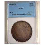 1901-MOAM Peso NNC MS64 Mexico