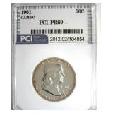 1961 Franklin PR69+ CAM LISTS $2500 IN 69 CAM