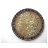 1880-O Morgan Wonderful Toning