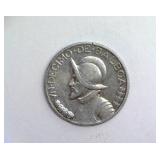 1933 Silver 1/10 Balboa Panama