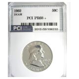 1962 Franklin PR68+ DCAM LISTS $2200