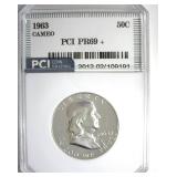 1963 Franklin PR69+ CAM LISTS $850 IN 69 CAM