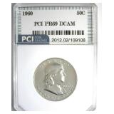 1960 Franklin PR69 DCAM LISTS $16500