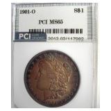 1901-O Morgan PCI MS65 Wonderful Color