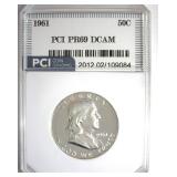 1961 Franklin PR69 DCAM LISTS $27000