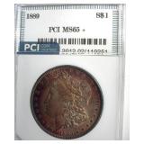 1889 Morgan MS65+ LISTS $475