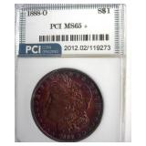 1888-O Morgan MS65+ LISTS $700