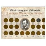 1939-1958 Cent Lincoln Wheat-Ear Penny